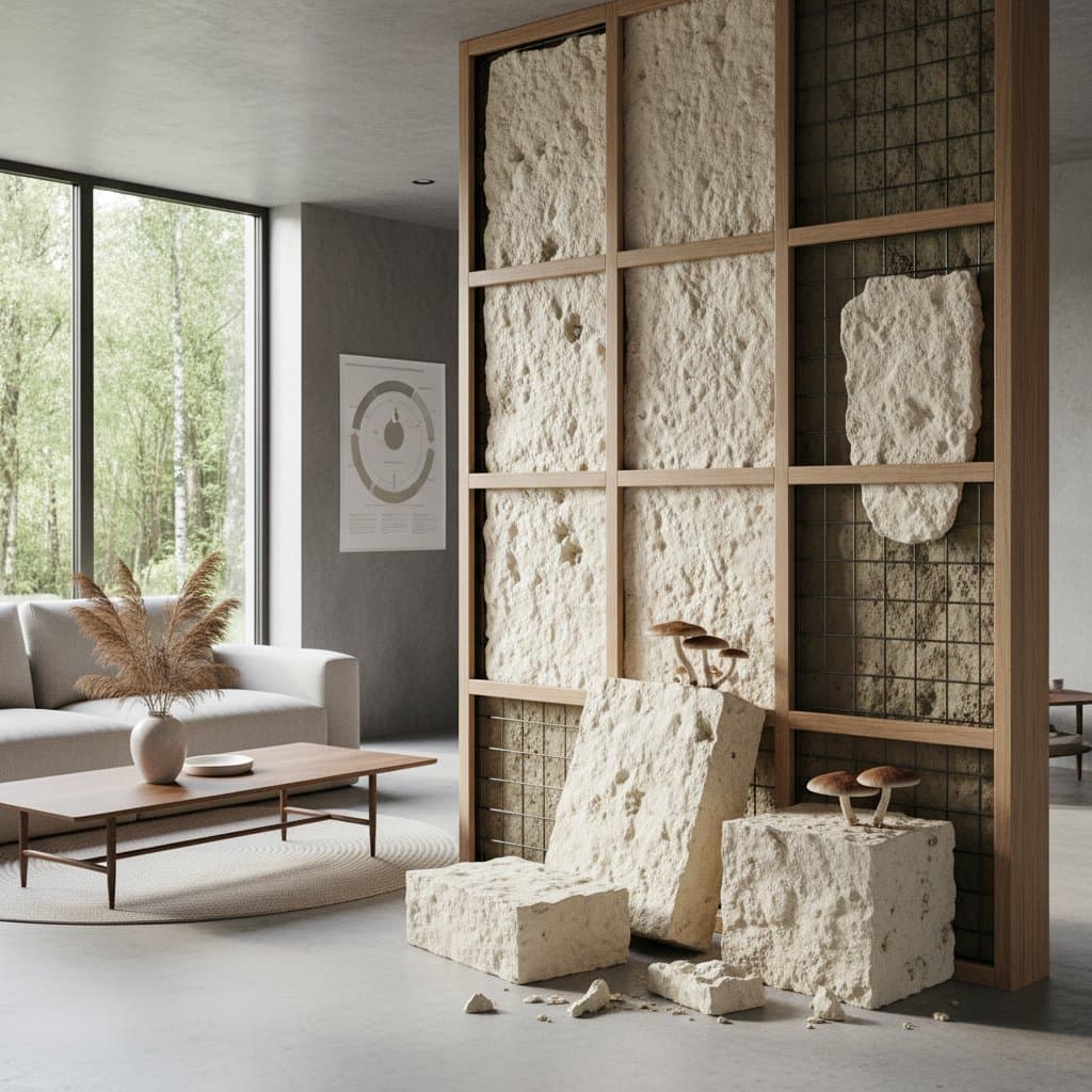 Featured image for Mycelium Insulation: The Living Material That Composts After Use