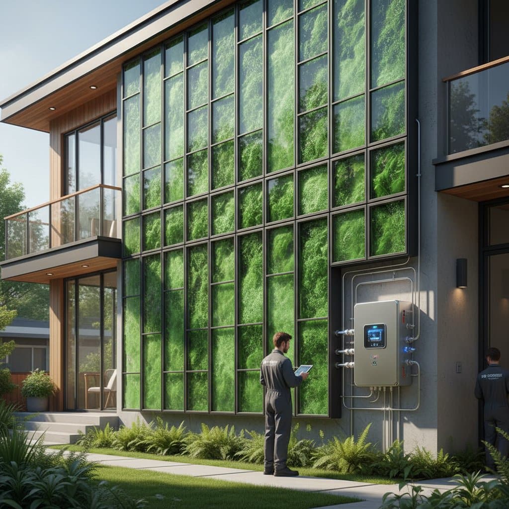 Featured image for Algae Panels Transform Sunlight Into Clean Energy