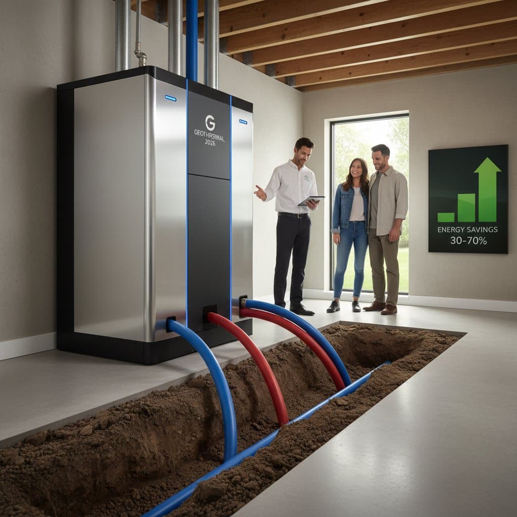 Featured image for Geothermal HVAC Cuts Energy Bills 30-70 Percent