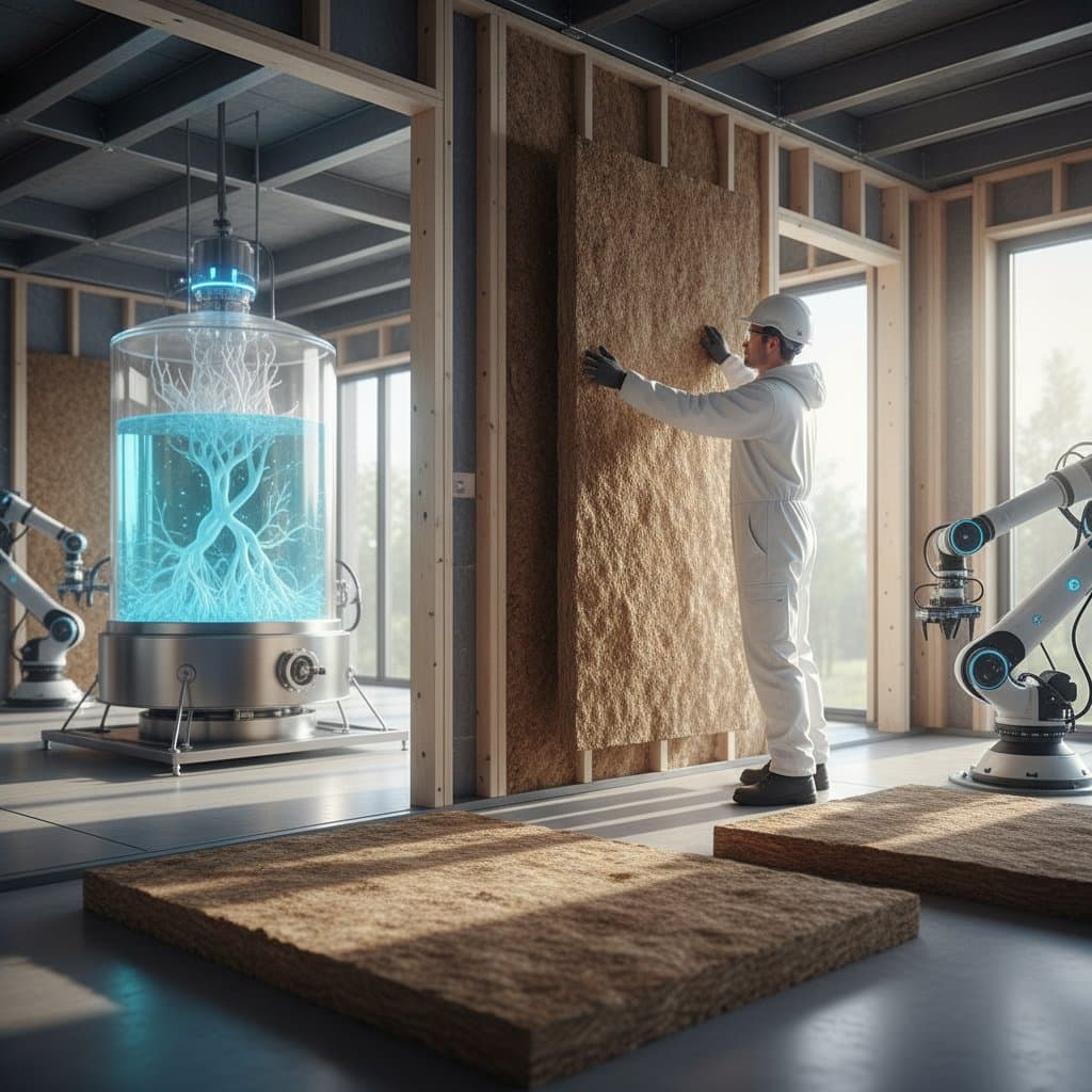 Featured image for Mushroom Insulation Cuts Energy Use by 25 Percent