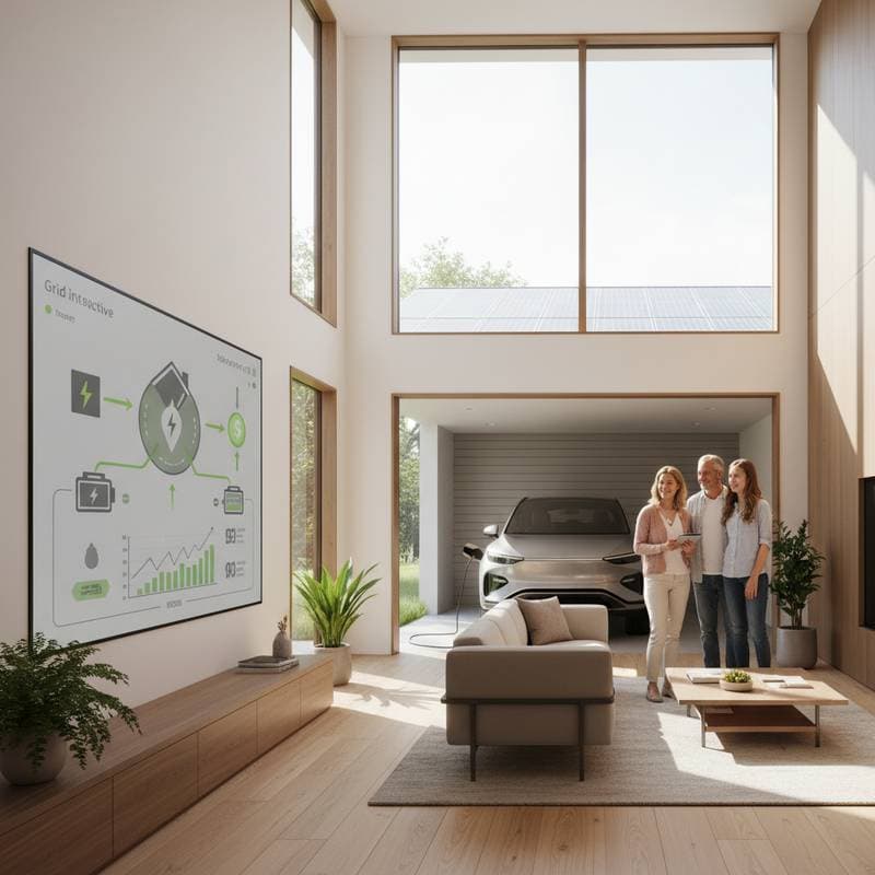 Featured image for Grid Homes Now Earn Money Selling Energy Back