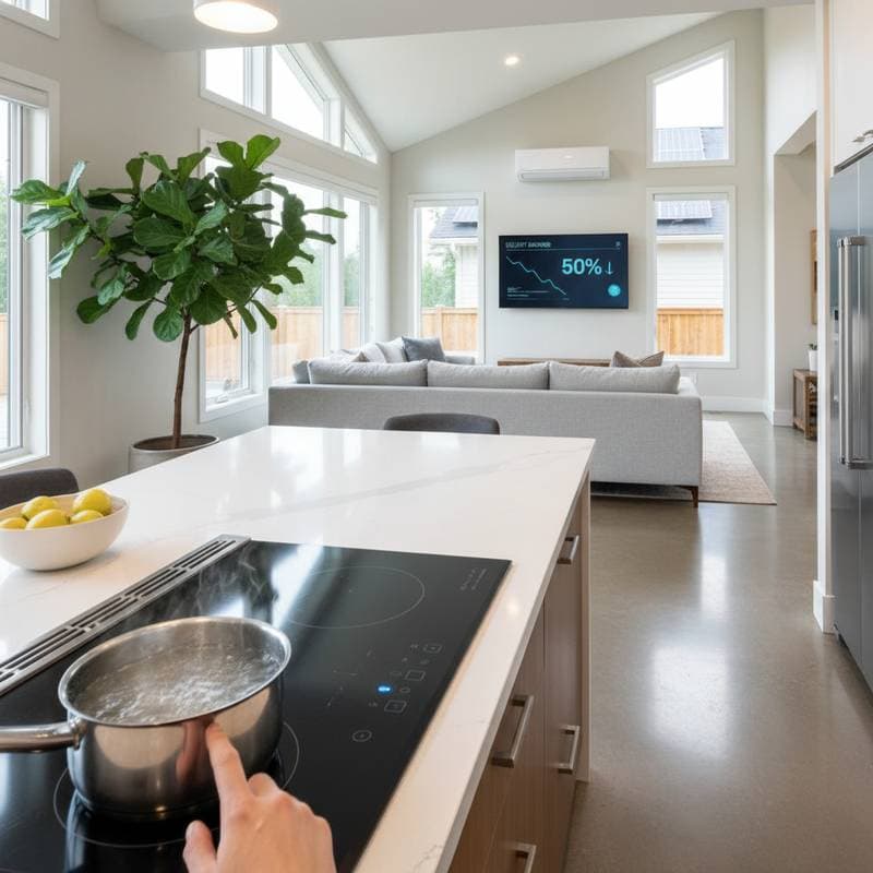 Featured image for Electric Homes Cut Utility Bills Up to 50 Percent