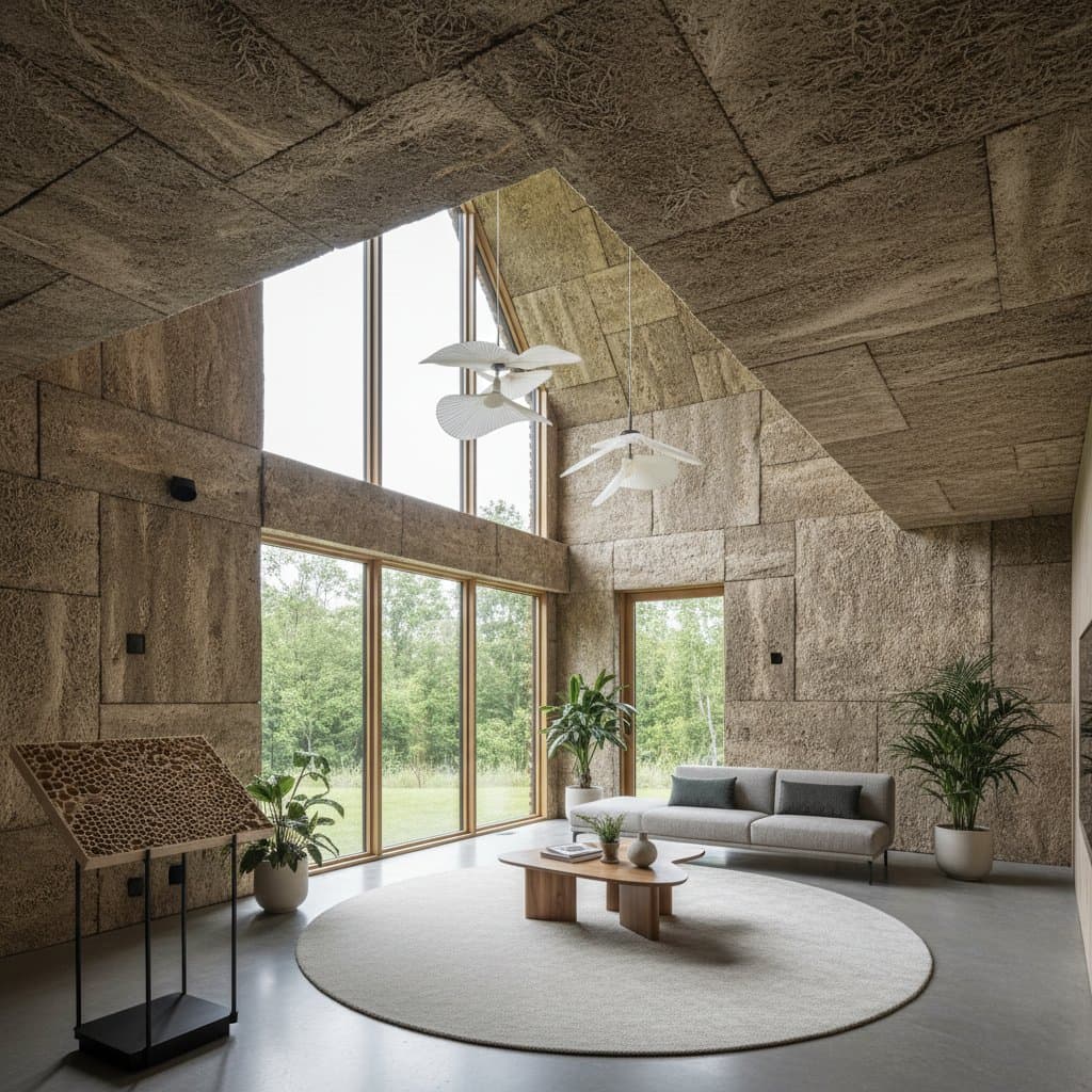 Featured image for Mushroom Insulation Grows Into Sustainable Homes