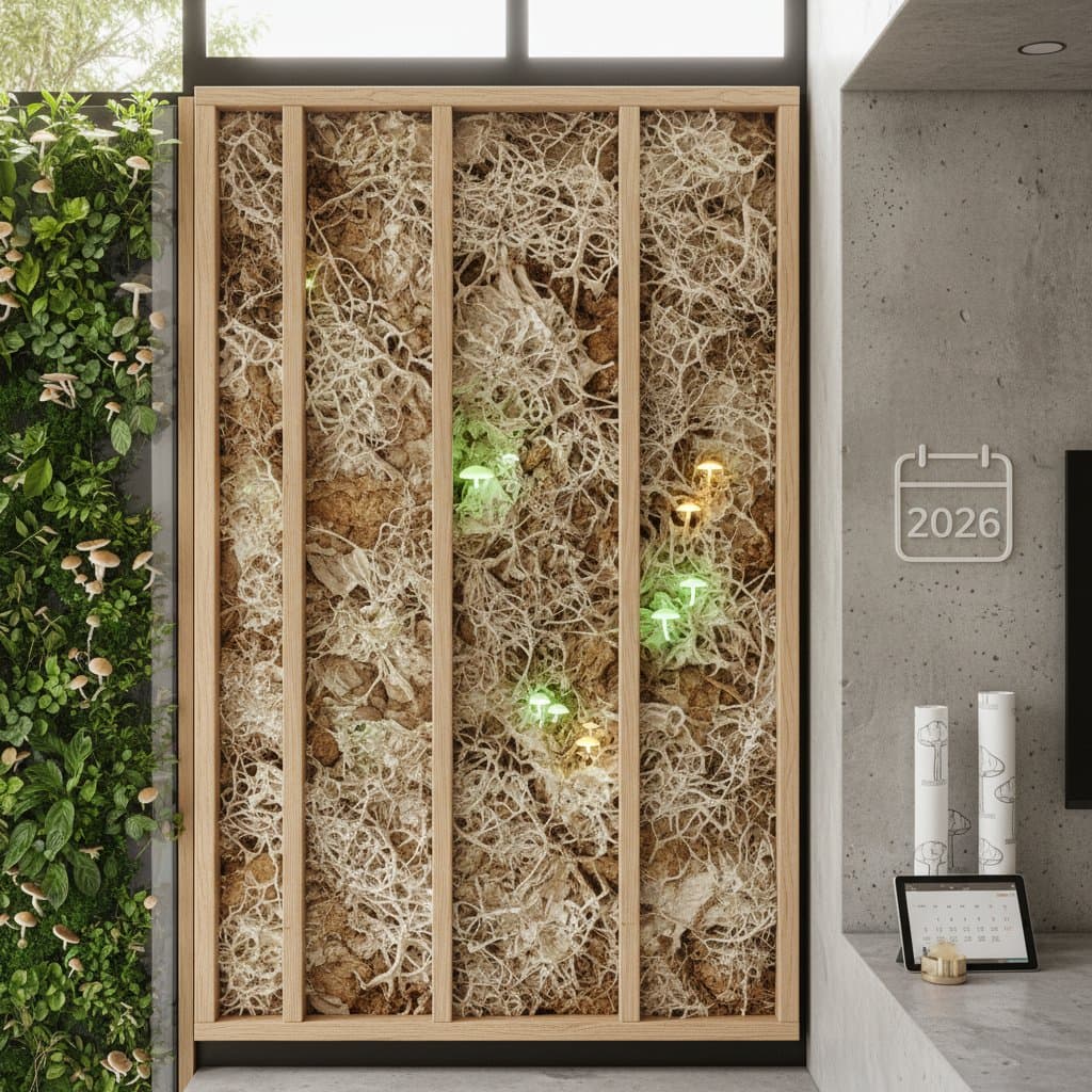 Featured image for Mushroom Insulation Grows Inside Your Walls Naturally