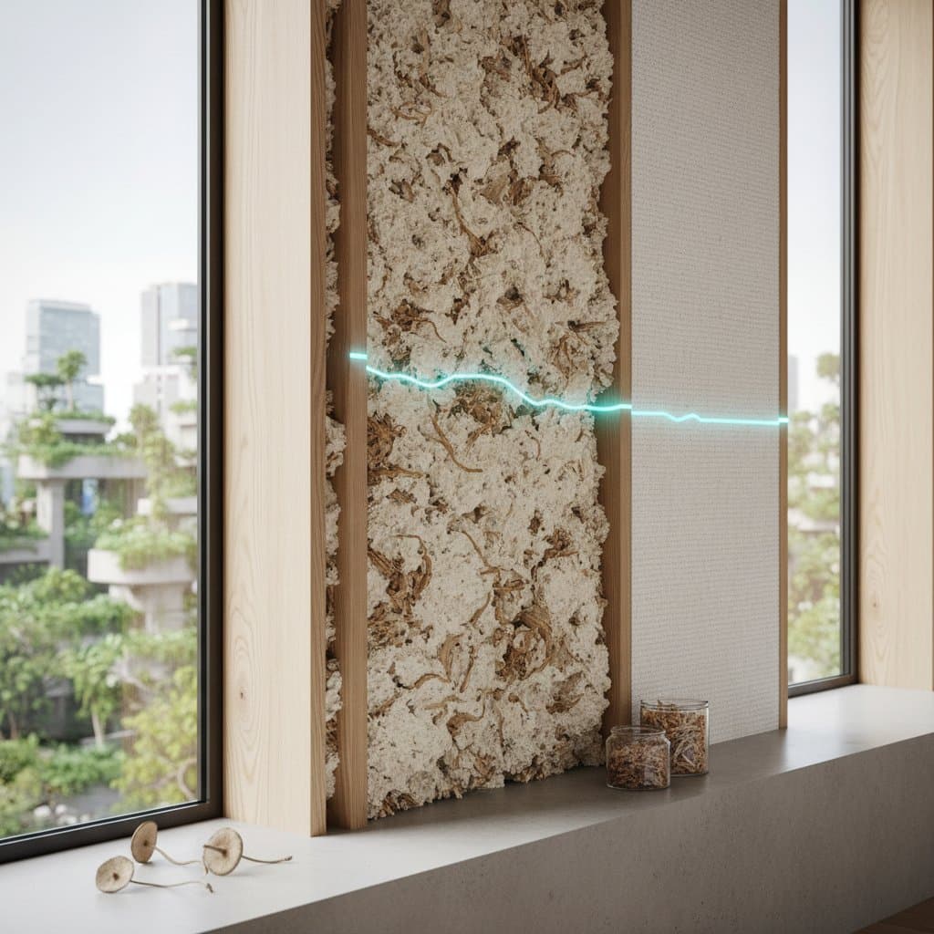 Featured image for Mushroom Insulation Outperforms Foam Without the Waste