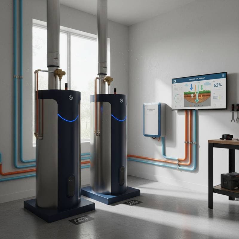 Featured image for Geothermal HVAC Cuts Energy Bills 30-70% Yearly