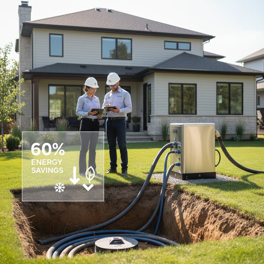 Featured image for Geothermal Cooling Cuts Summer Energy Bills 60%