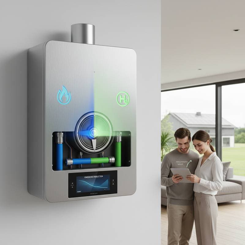 Featured image for Hydrogen Boilers Bridge Today's Gas to Tomorrow's Clean Heat