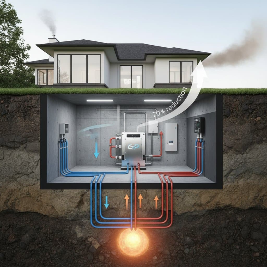 Featured image for Geothermal Heat Pumps Cut Energy Bills Up to 70%
