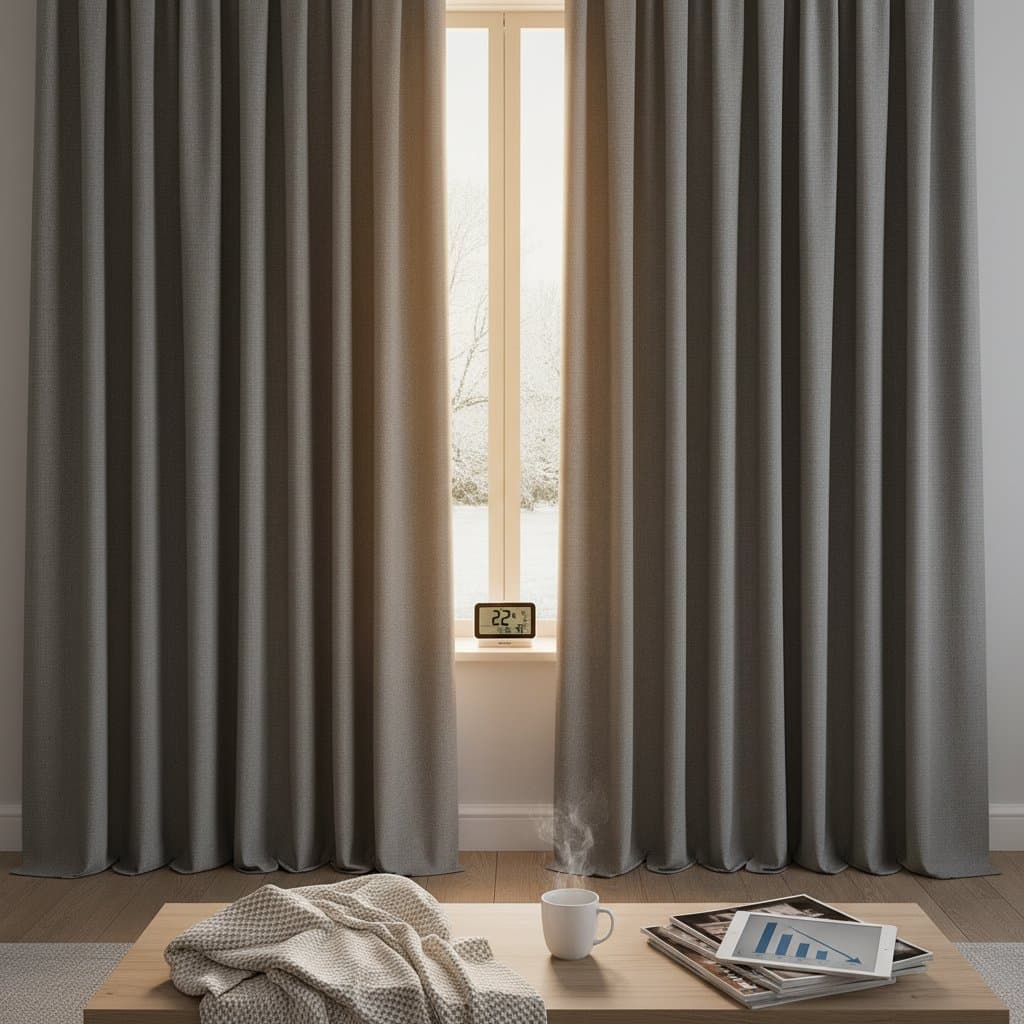 Featured image for Thermal Curtains Block 30% of Winter Heat Loss