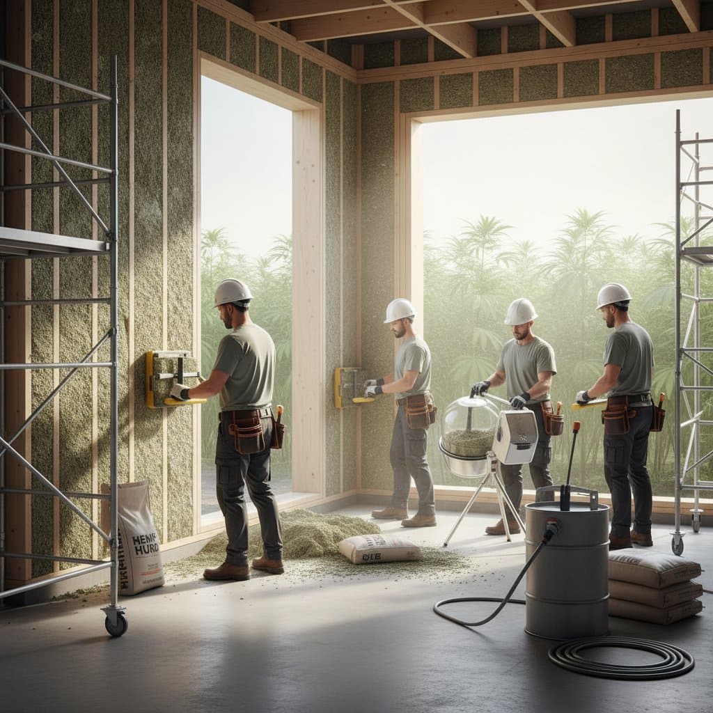 Featured image for Hempcrete Walls Lock Carbon While Cutting Energy Bills