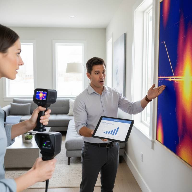 Featured image for Thermal Cameras Reveal 30% Energy Savings at Home