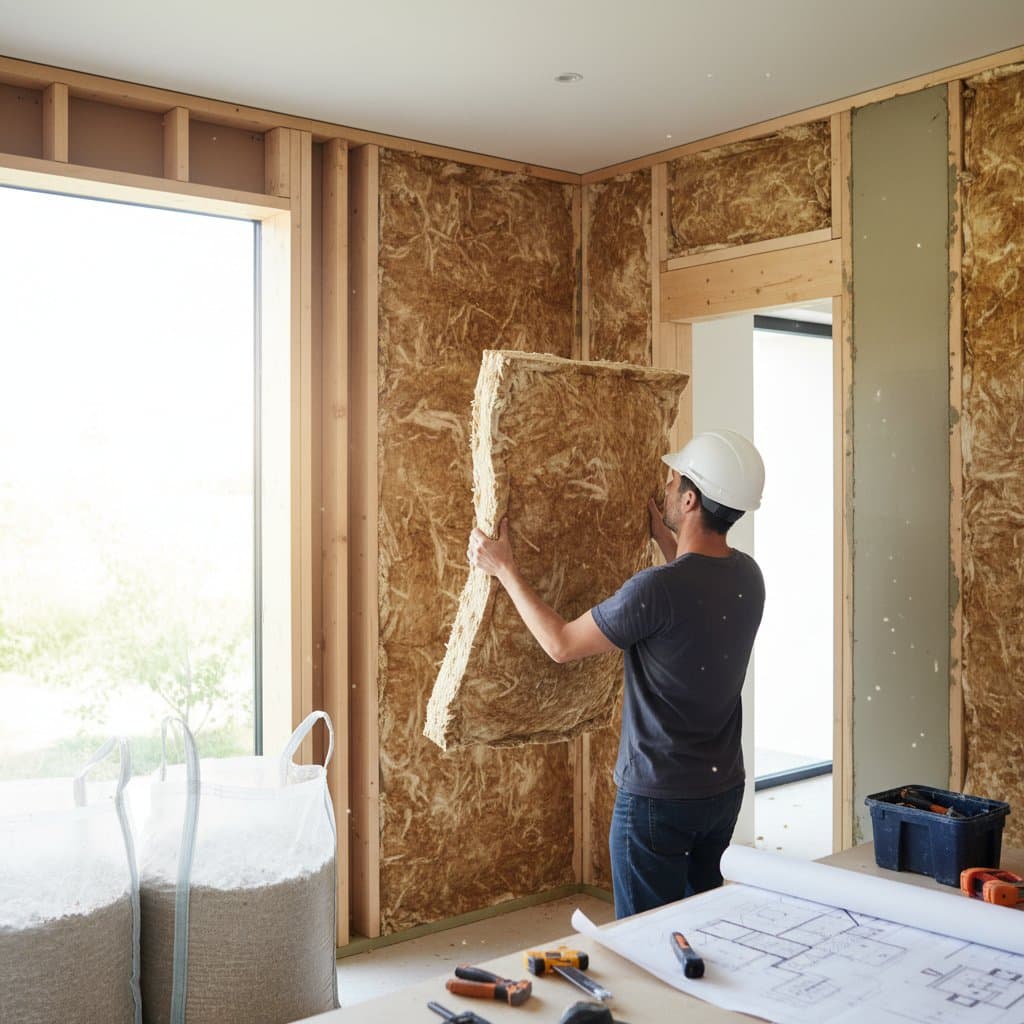 Featured image for Mushroom Insulation Grows Custom-Fit Panels in Your Walls