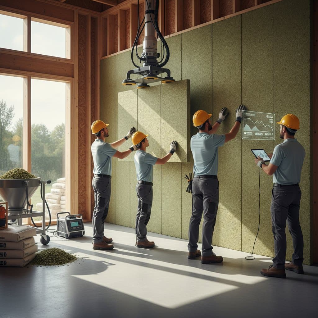 Featured image for Hempcrete Walls Store Carbon While Cutting Energy Bills