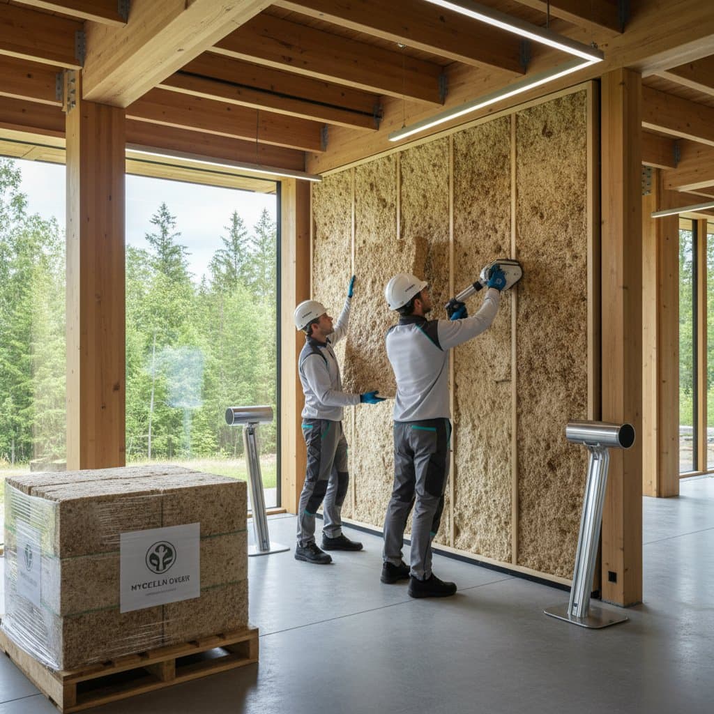 Featured image for Mycelium Insulation Cuts Energy Bills 50% by 2026