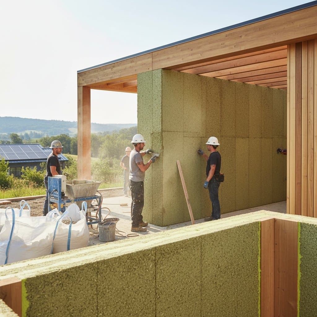 Featured image for Hempcrete Walls Lock Carbon While Cutting Energy Bills