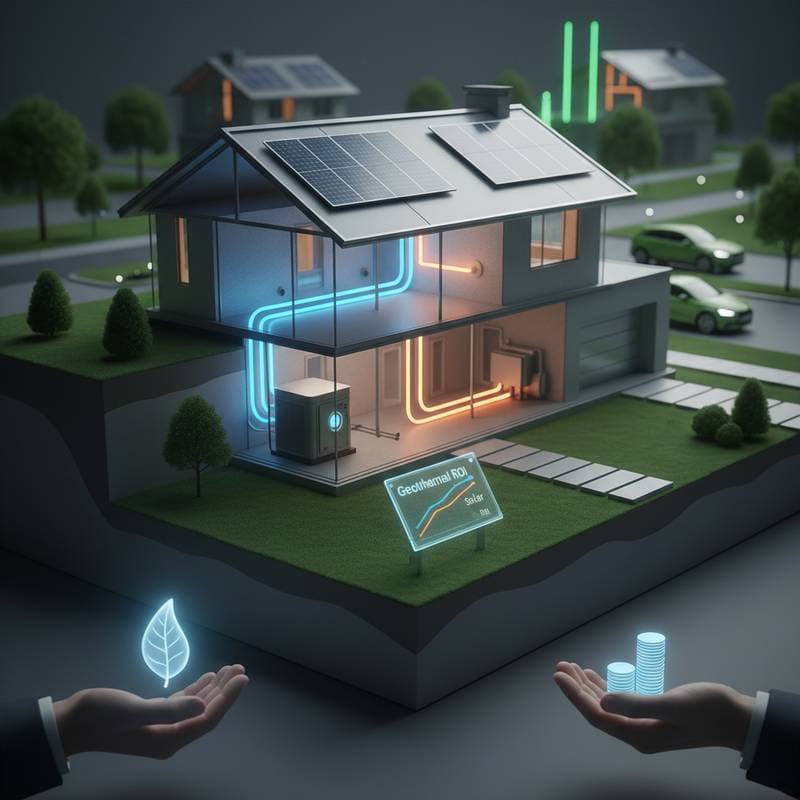Featured image for Geothermal Systems Beat Solar Panels for Long-Term Returns