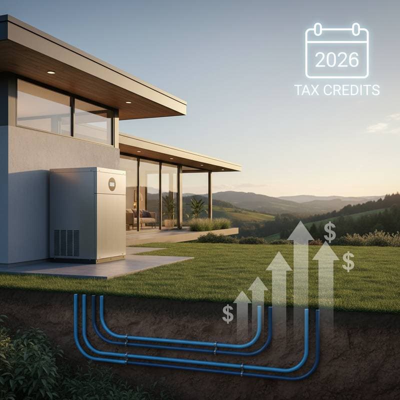 Featured image for Geothermal Tax Credits Cut Installation Costs in Half