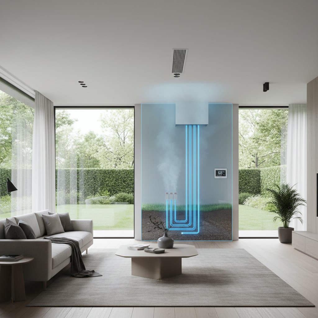 Featured image for Geothermal Cooling Cuts Home Energy Use by 60%
