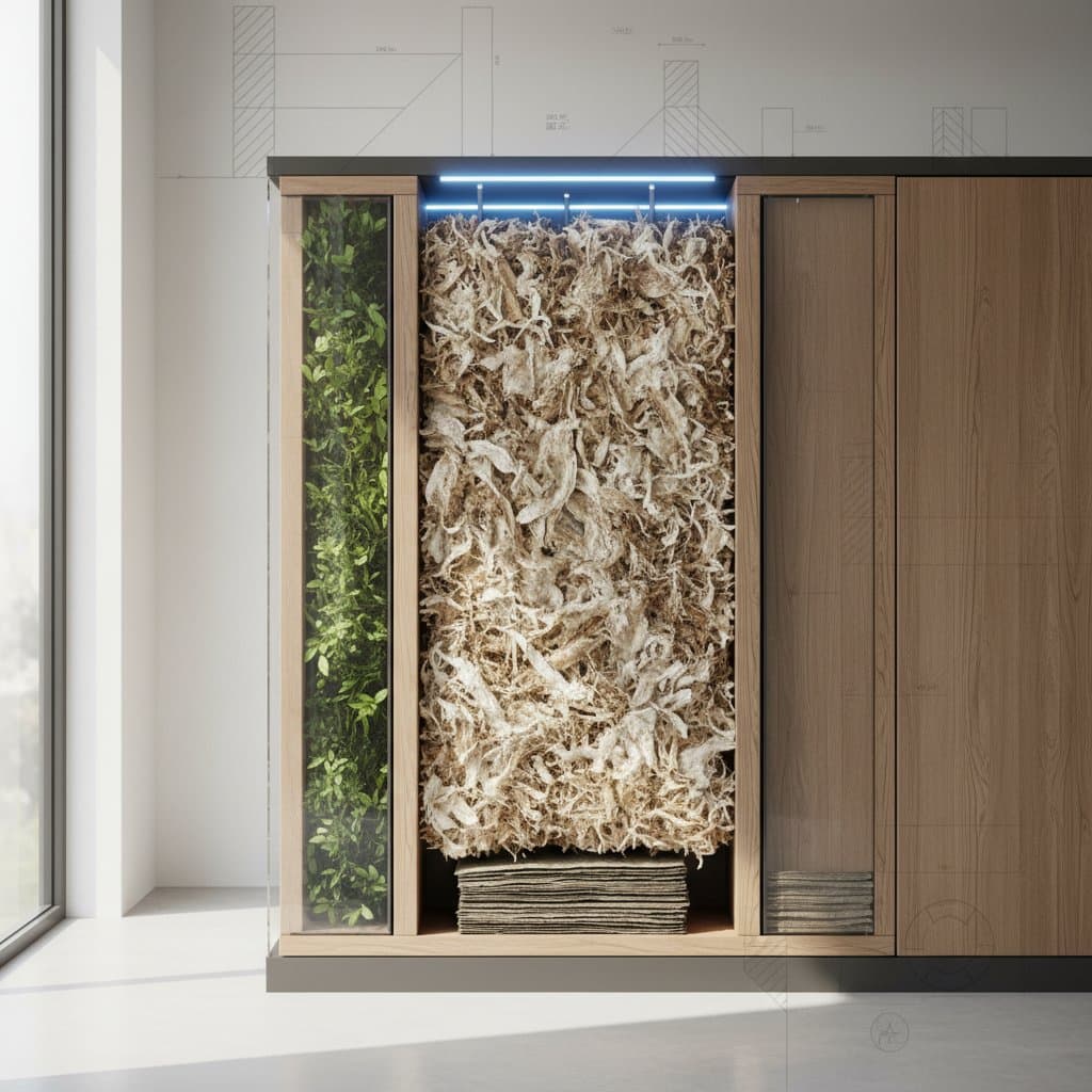Featured image for Mycelium Insulation: The Compostable Alternative to Foam