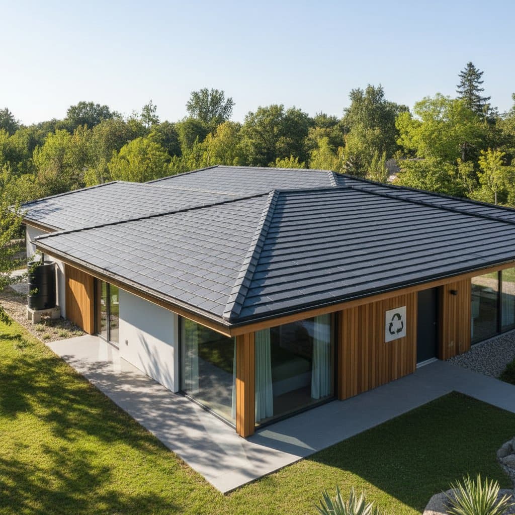 Featured image for Recycled Plastic Roofs Last 50 Years and Cost Less