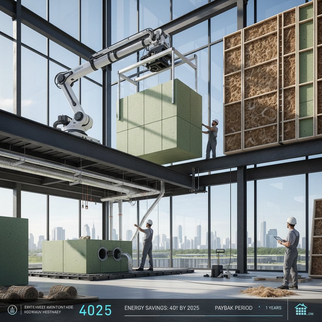 Featured image for Hempcrete Cuts Energy Bills 40% by 2025