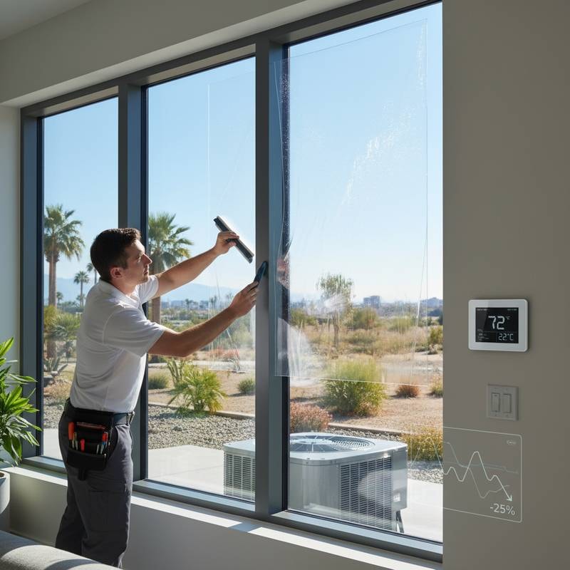 Featured image for Thermal Window Film Cuts Cooling Costs 25% Fast