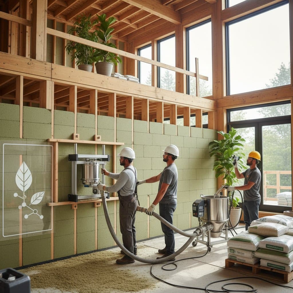 Featured image for Hempcrete Walls Cut Energy Bills While Storing Carbon