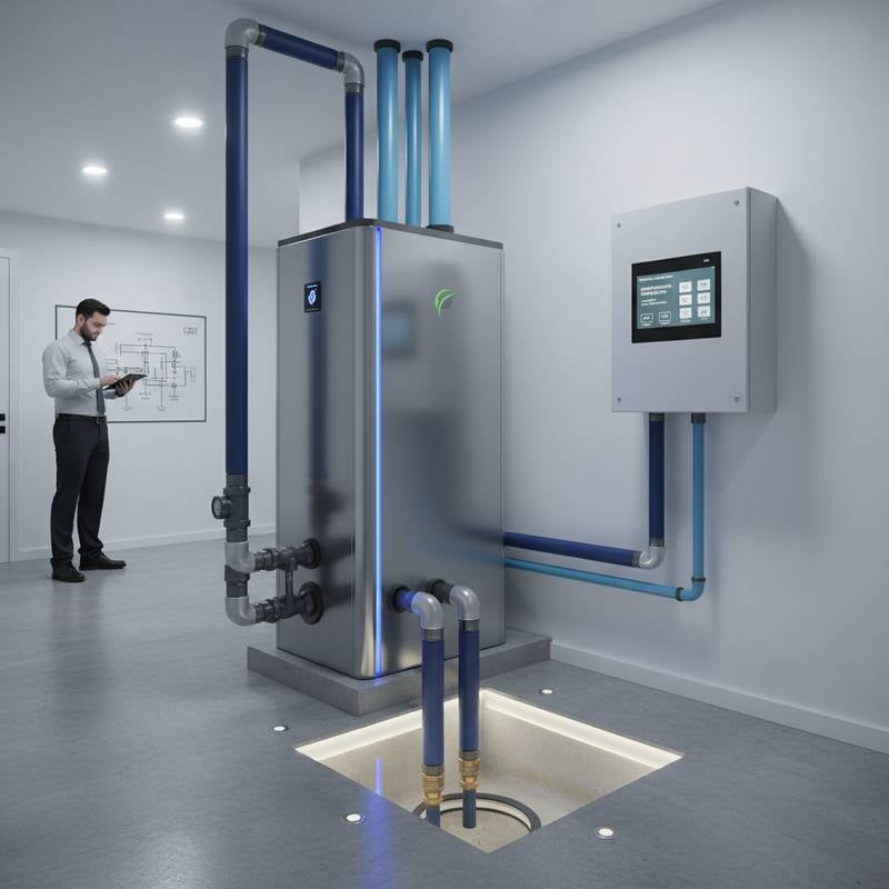 Featured image for Why Geothermal HVAC Costs 65% Less to Run in 2025