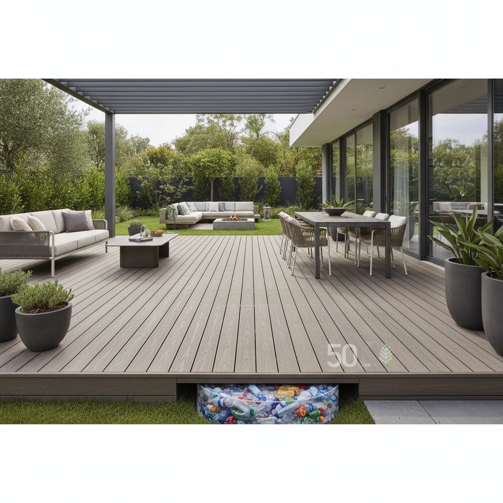 Featured image for Recycled Plastic Decks Now Last 50 Years, Save 60%