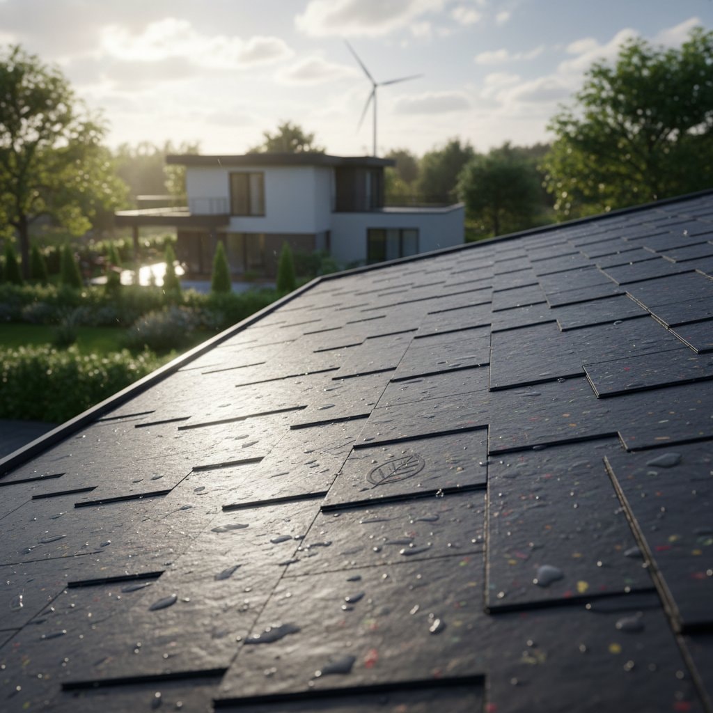 Featured image for Recycled Plastic Shingles Last 50 Years With Minimal Care