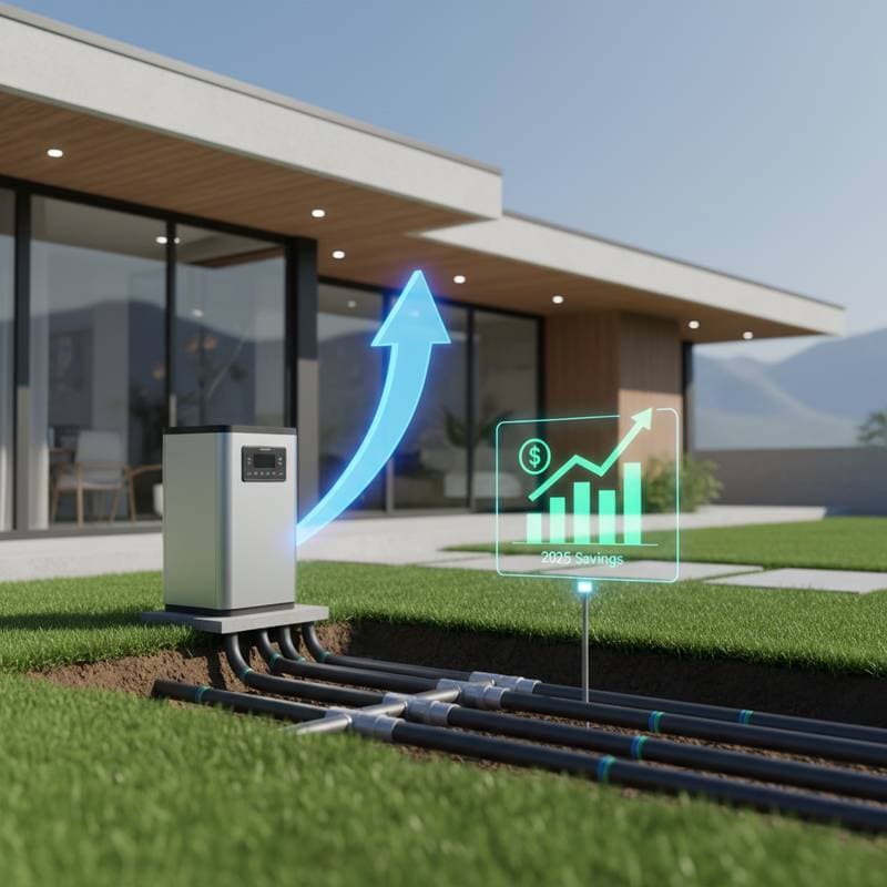 Featured image for Tax Credits Turn Geothermal Heat Pumps Affordable