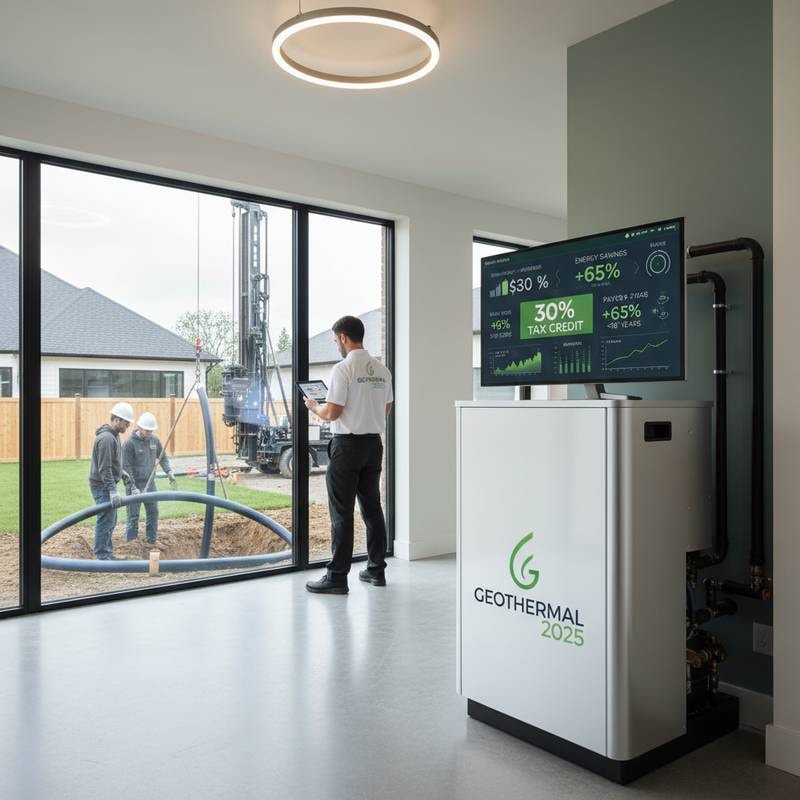 Featured image for 30% Tax Credit Makes Geothermal HVAC Affordable in 2025