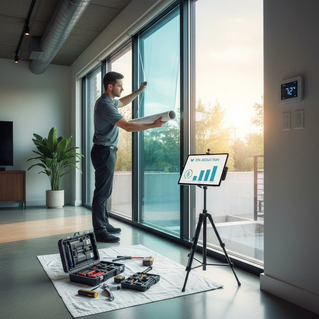 Featured image for Window Film Cuts Cooling Bills 25% With Simple Retrofit
