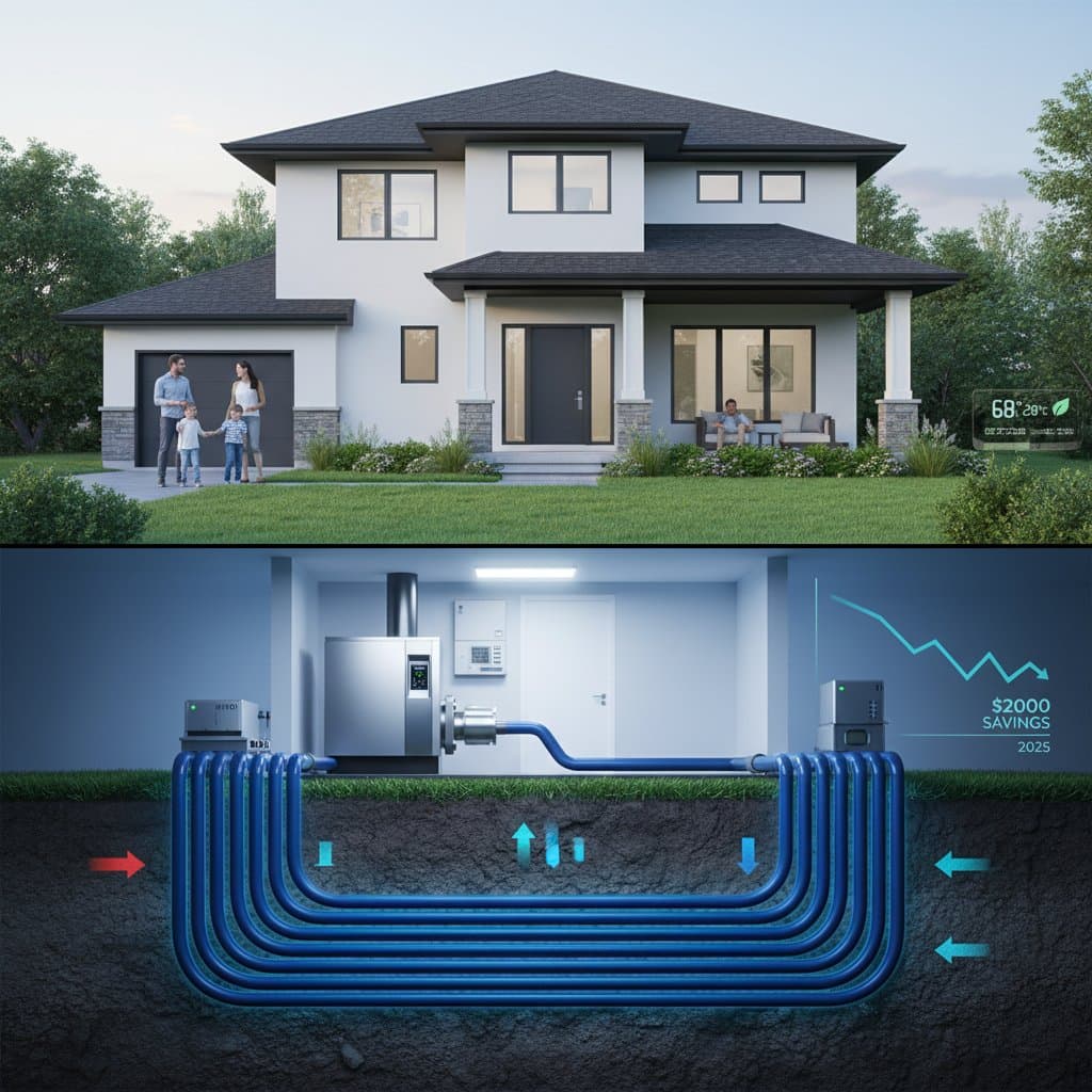 Featured image for Cut Heating Bills 65% With Underground Energy
