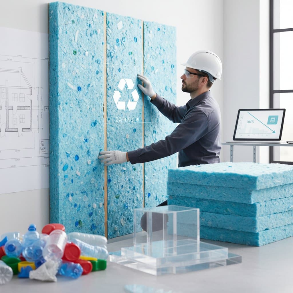 Featured image for Recycled Plastic Insulation Cuts Costs by 50%