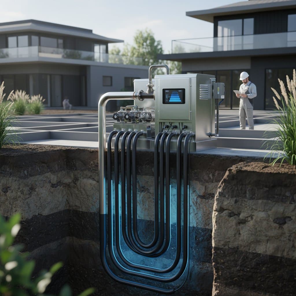 Featured image for Geothermal HVAC Cuts Cooling Costs 60% Underground