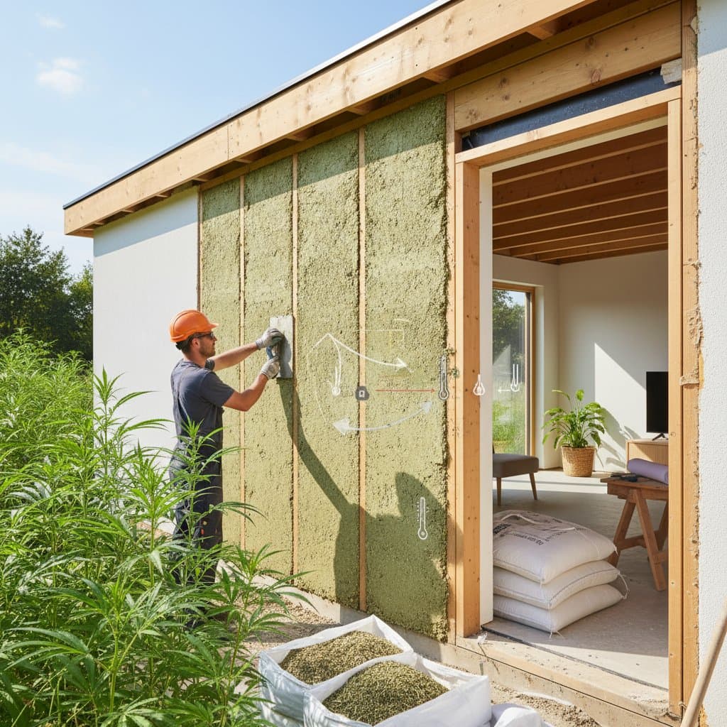 Featured image for Hempcrete Walls Pull Carbon While They Insulate