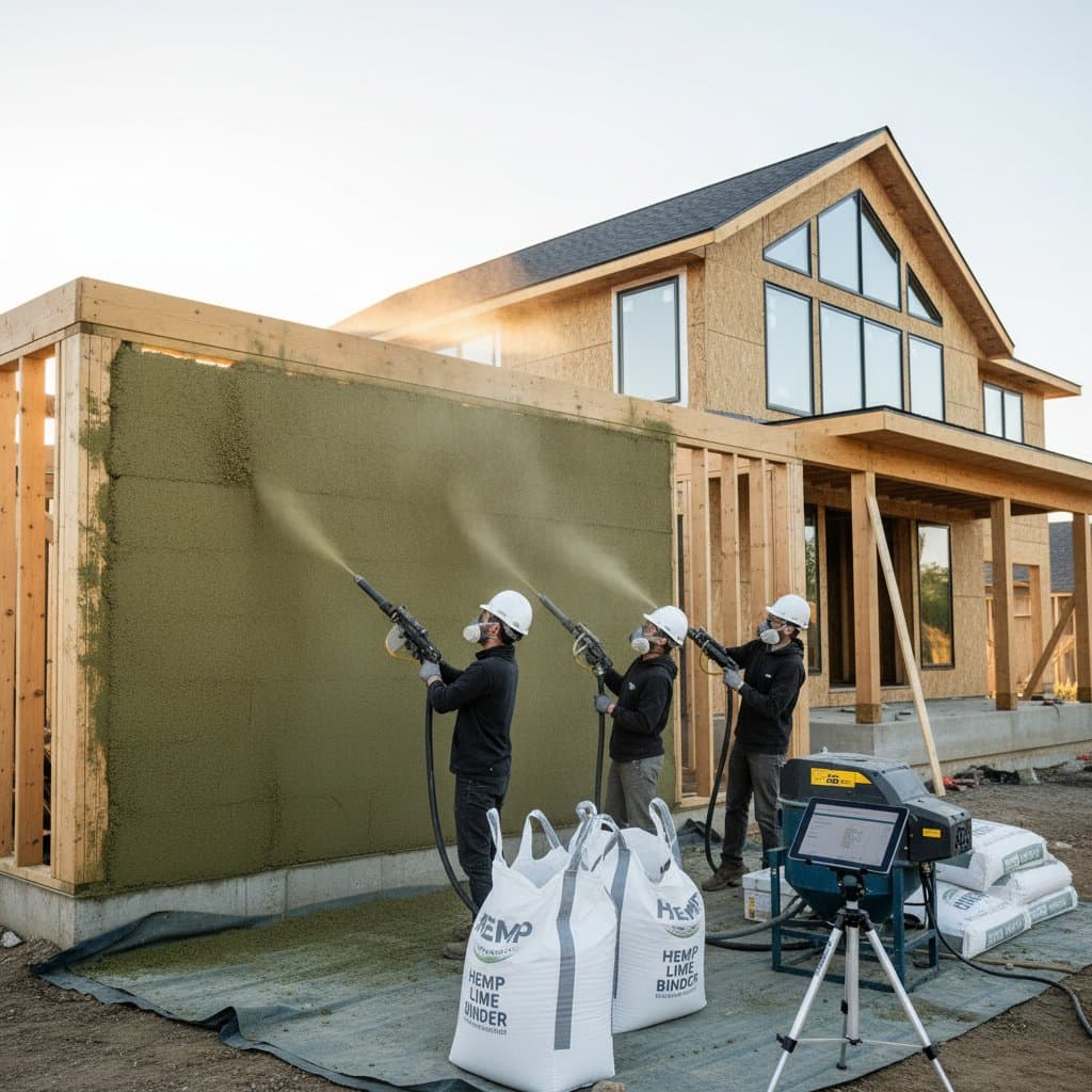 Featured image for Hempcrete Walls Cut Energy Bills While Eating Carbon